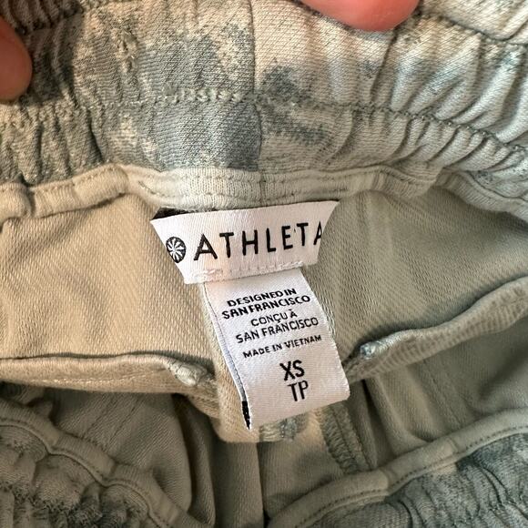 Athleta Farallon Jogger Pant Pull On XS Fog Camo Print - Picture 3 of 11